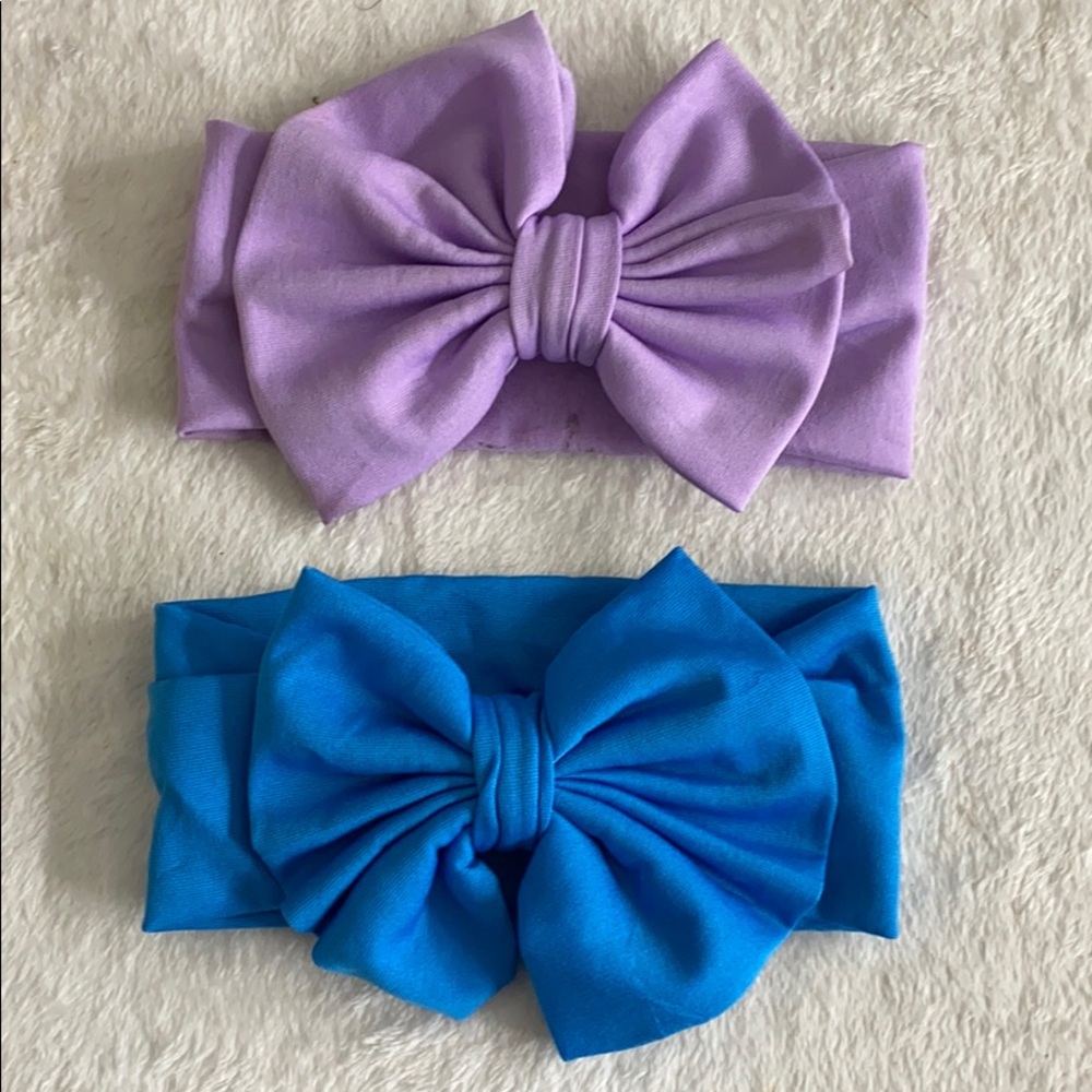 Baby bow headband